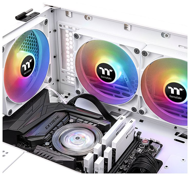 Фотографии Thermaltake CT140 ARGB White 2-Fan Pack CL-F154-PL14SW-A