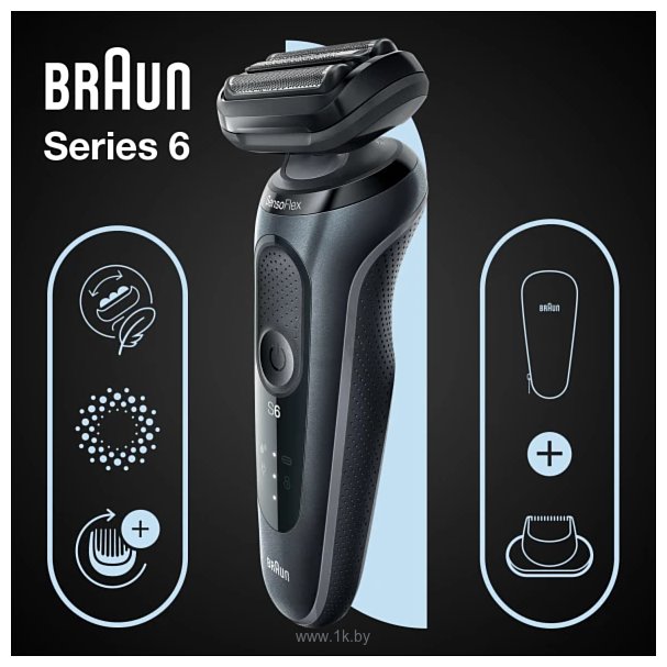 Фотографии Braun Series 6 61-N1200s Wet & Dry