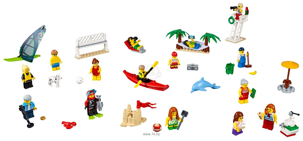Фотографии LEGO City 60153 Отдых на пляже - жители
