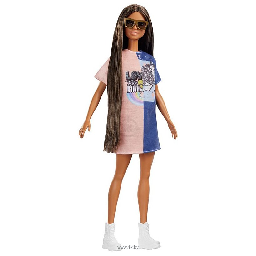 Фотографии Barbie Fashionistas Doll - Original with Black Hair FXL43