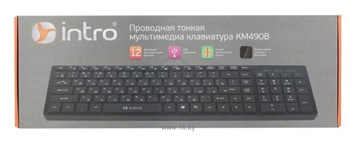 Фотографии Intro KM490 black USB