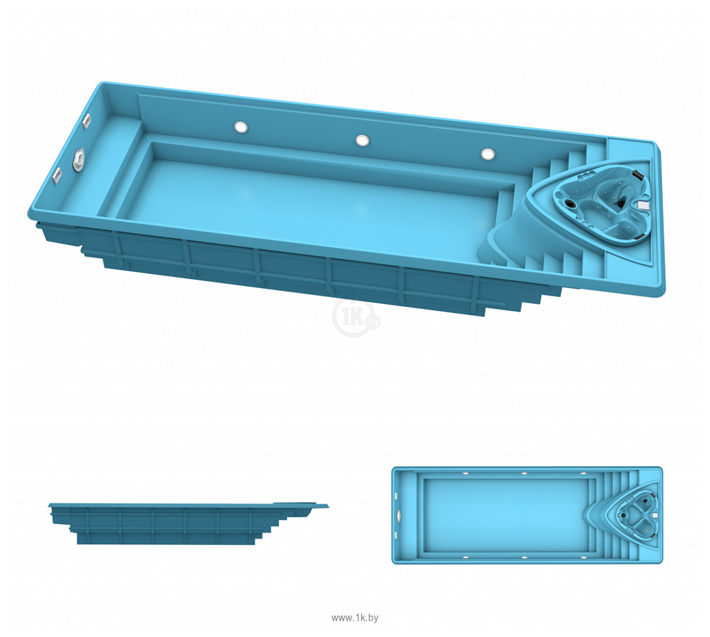 Фотографии Empire Pools Yacht Pool Econom (11x4 м)