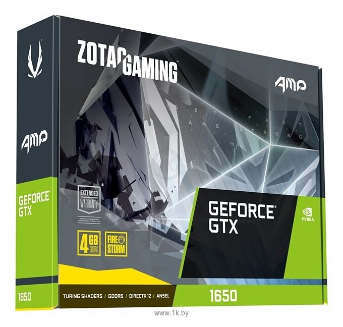 Фотографии ZOTAC GeForce GTX 1650 4096MB AMP (ZT-T16520D-10L)