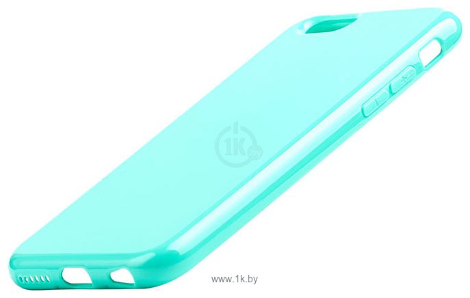 Фотографии EXPERTS Jelly Tpu 2mm для Apple iPhone 6 (бирюзовый)