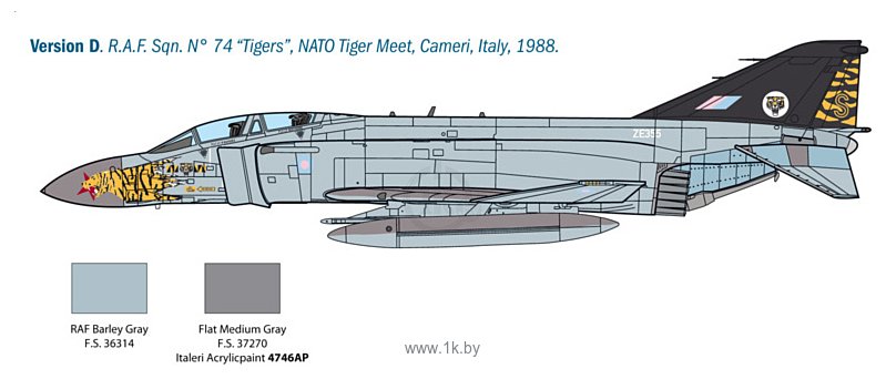 Фотографии Italeri 2781 F-4J Phantom Ll