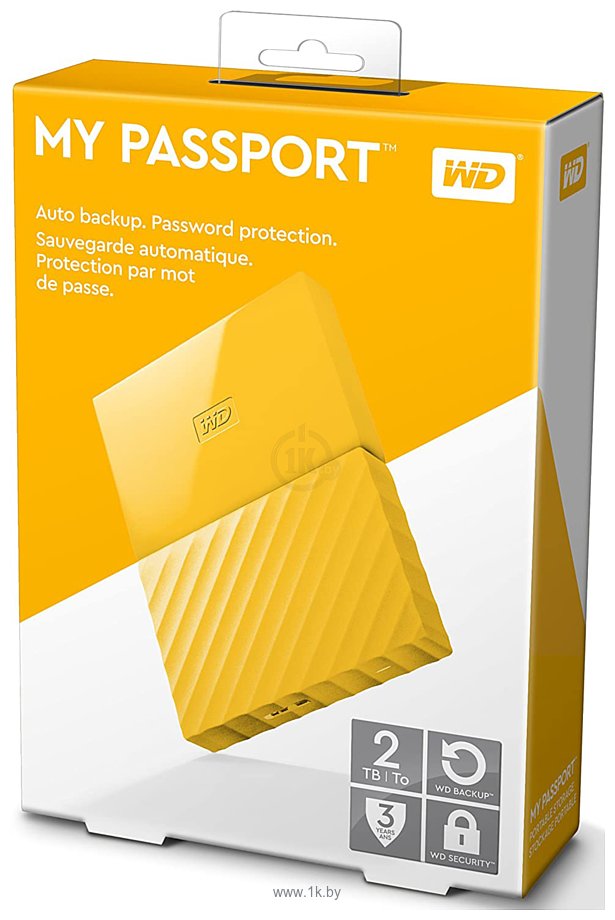 Фотографии Western Digital My Passport 2TB WDBS4B0020BYL