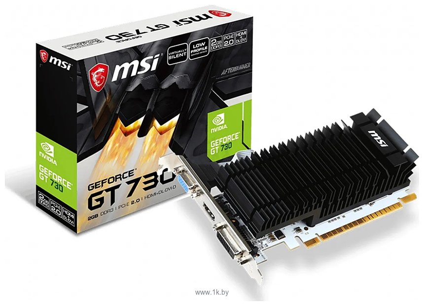Фотографии MSI GeForce GT 730 2048Mb DDR3 (N730K-2GD3H/LP)