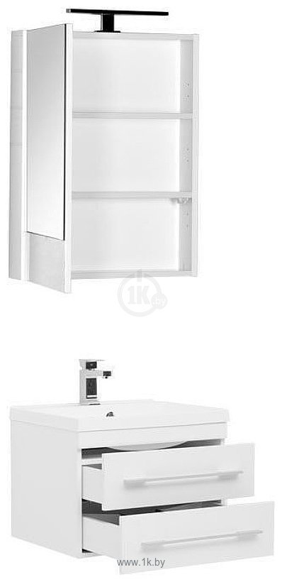 Фотографии Aquanet Комплект мебели для ванной комнаты Нота 58 287700