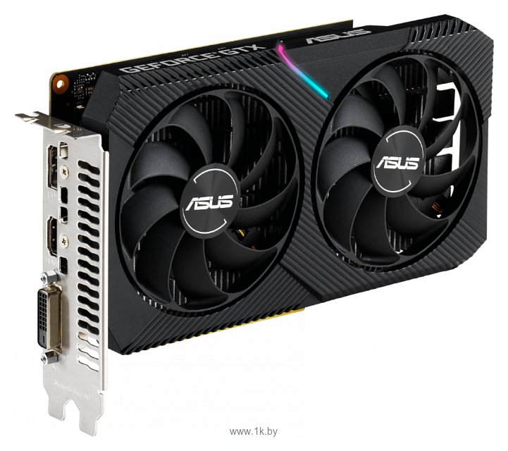 Фотографии ASUS DUAL GeForce GTX 1650 V2 OC Edition 4GB GDDR6 (DUAL-GTX1650-O4GD6-P-V2)
