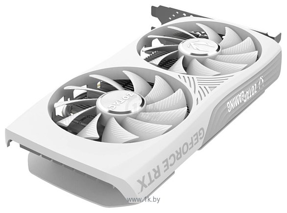 Фотографии ZOTAC GeForce RTX 4060 8GB Twin Edge OC White Edition (ZT-D40600Q-10M)