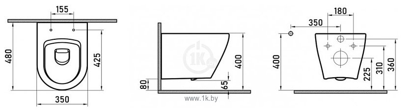 Фотографии Berges Wasserhaus Mascon Rimless + Okus Slim SO + Atom Line 410 043350