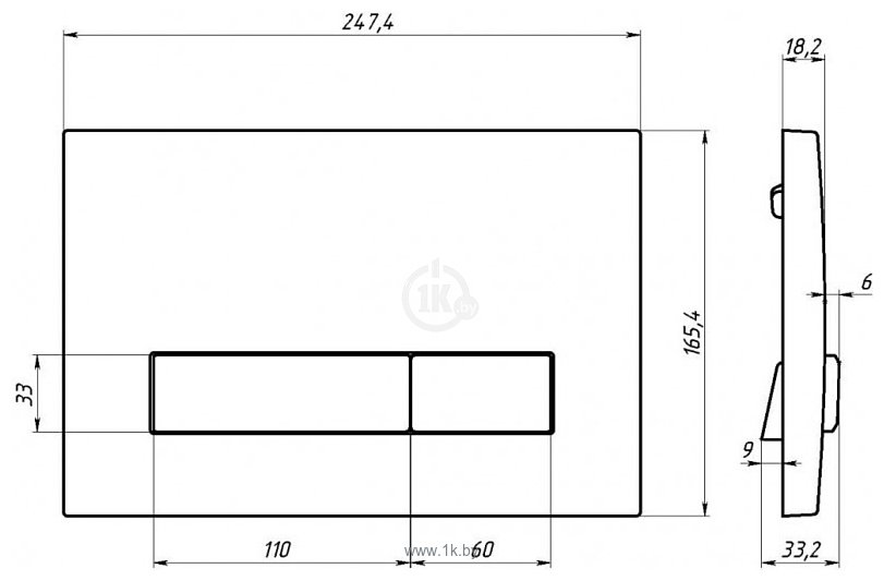 Фотографии Berges Wasserhaus Mascon Rimless + Okus Slim SO + Atom Line 410 043350