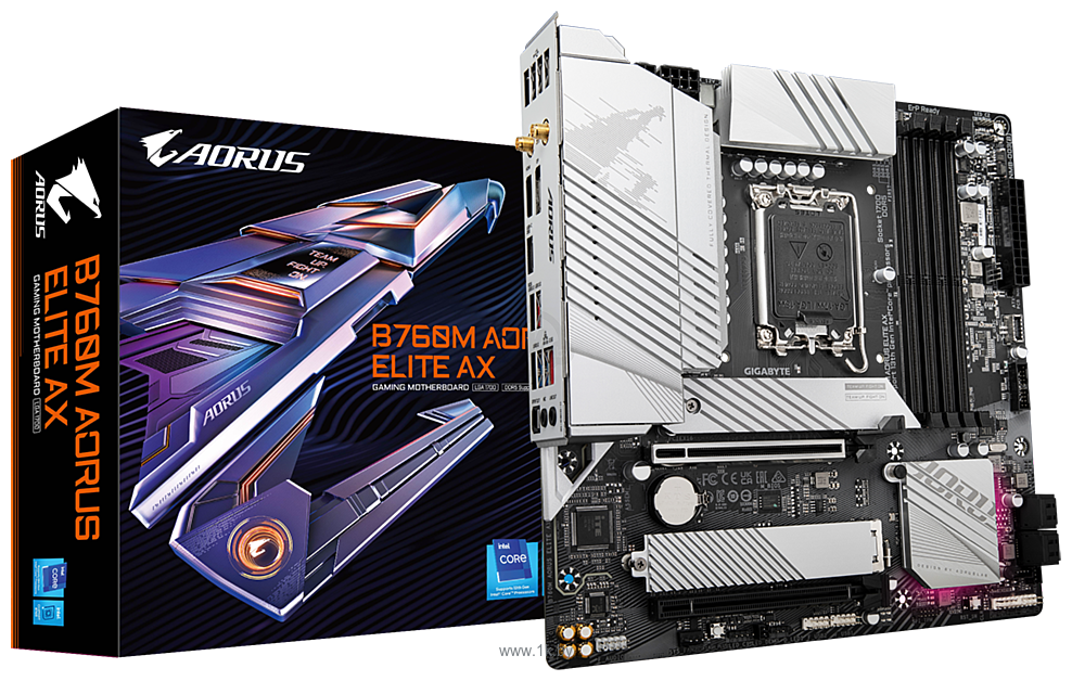 Фотографии GigaByte B760M AORUS ELITE AX (rev. 1.3)