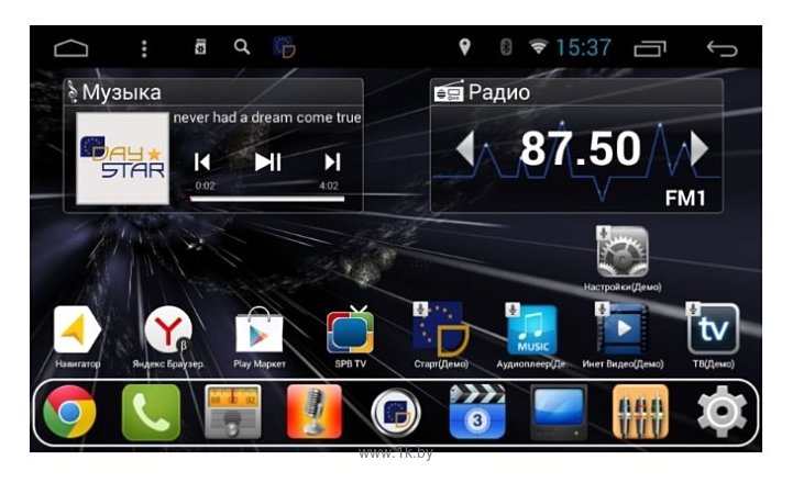 Фотографии Daystar DS-7006HD Ssang Yong Actyon 2014+ 10.2" ANDROID 7