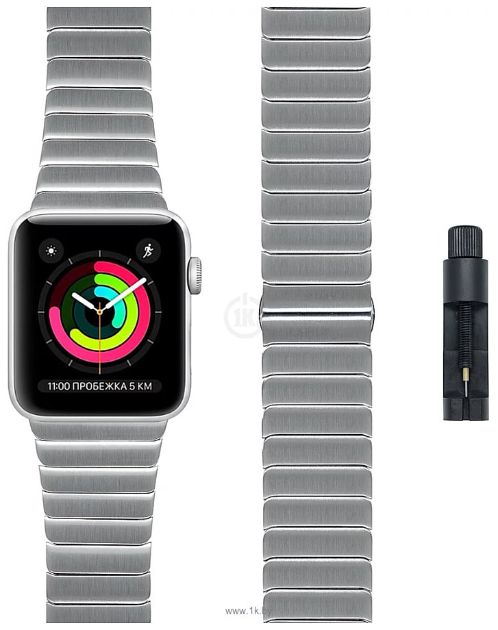 Фотографии Lyambda Canopus для Apple Watch 38-40 мм (серебристый)
