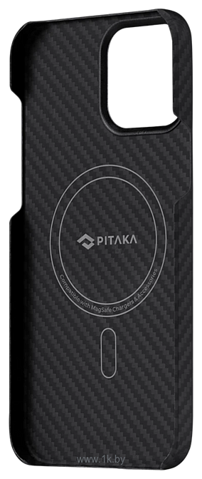 Фотографии Pitaka MagEZ Case 2 для iPhone 13 Pro (twill, черный/серый)