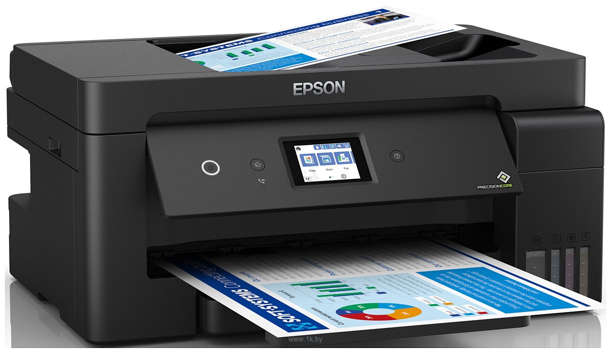 Фотографии Epson L4150 (ресурс стартовых контейнеров 7500/6000, чернила 001)