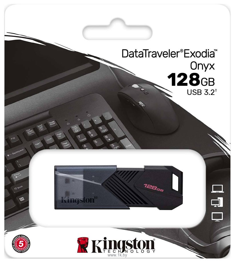 Фотографии Kingston DataTraveler Exodia Onyx 128GB