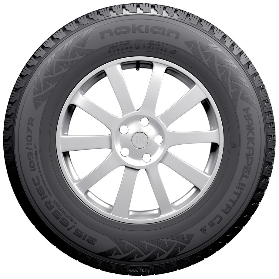 Фотографии Nokian Tyres Hakkapeliitta C3 205/65 R16C 107/105R