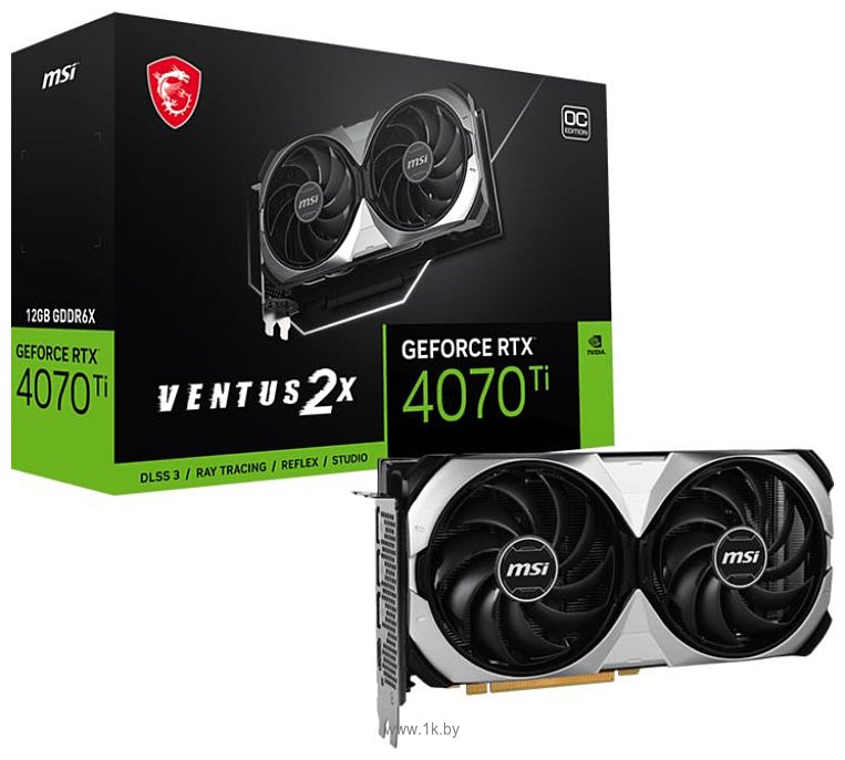 Фотографии MSI GeForce RTX 4070 Ti Ventus 2X 12G OC