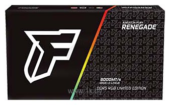 Фотографии Kingston FURY Renegade RGB Limited Edition KF580C36RLAK2-48