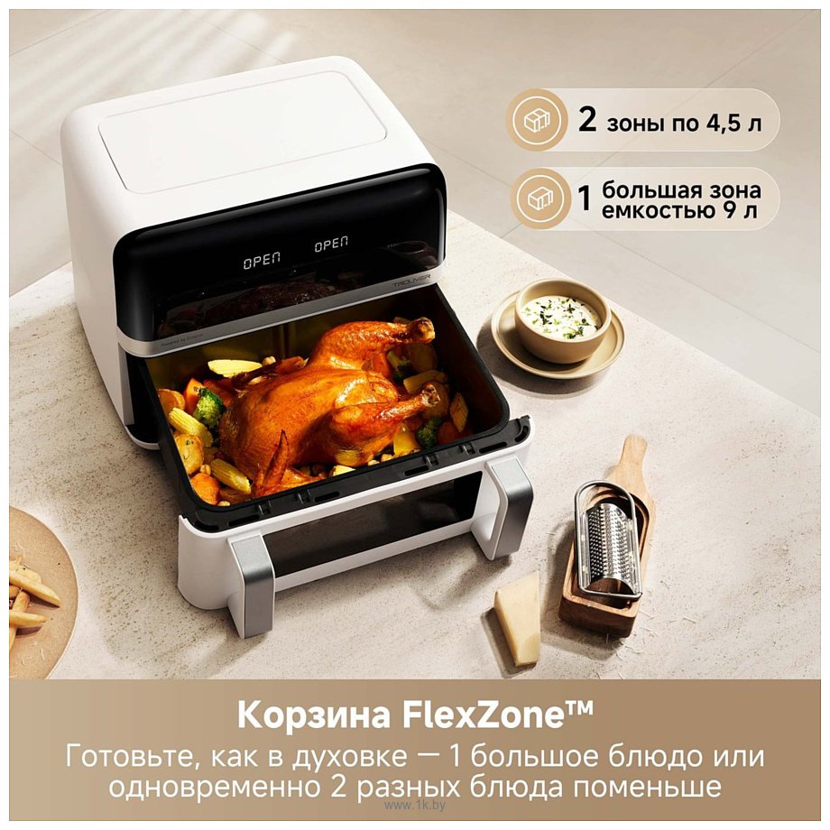 Фотографии Trouver Air Fryer FD20 Pro AF-5518ATB (белый)