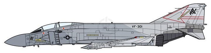 Фотографии Hasegawa Истребитель F4S Phantom II VF301 Devils Diciples