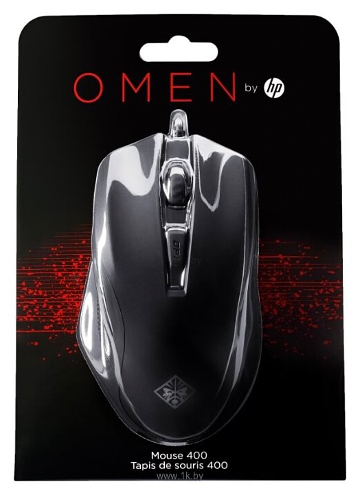 Фотографии HP OMEN Mouse 400 3ML38AA black USB