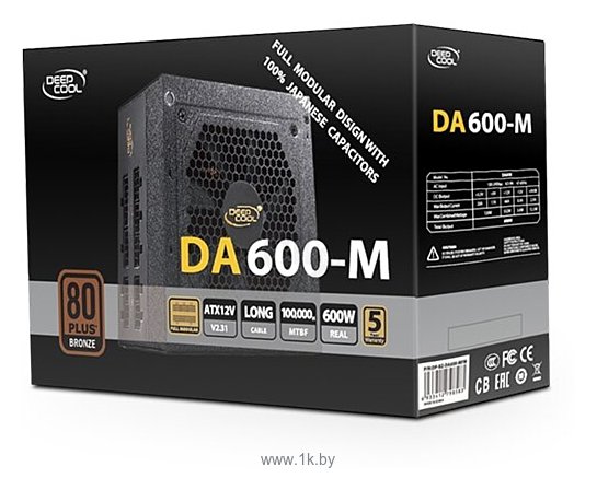 Фотографии Deepcool DA600-M 600W