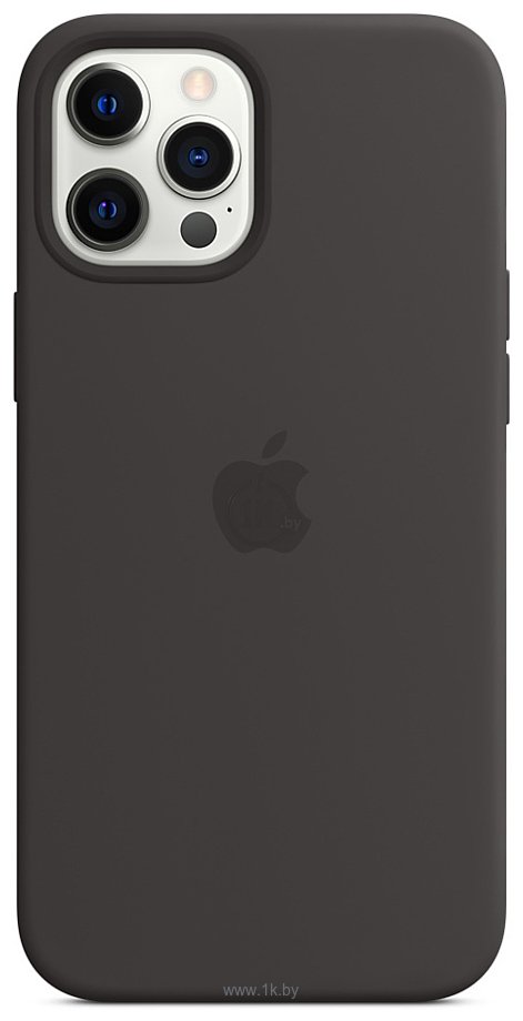 Фотографии Apple MagSafe Silicone Case для iPhone 12 Pro Max (черный)