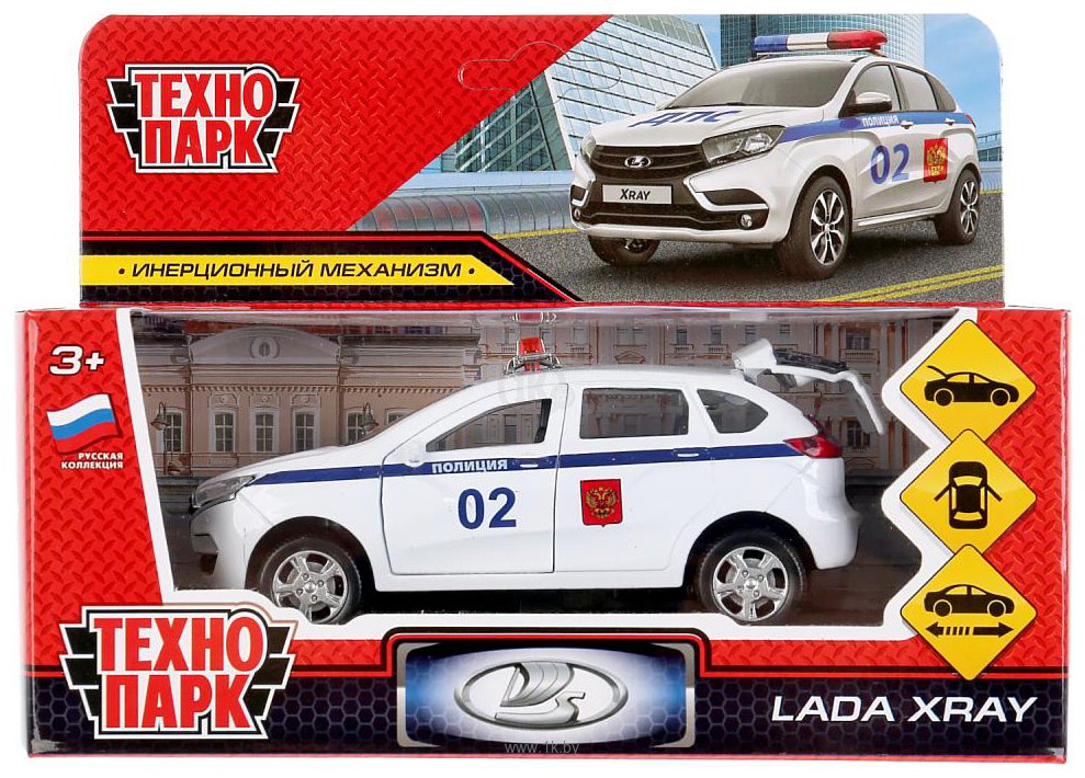 Фотографии Технопарк Lada Xray Полиция XRAY-12POL-WH