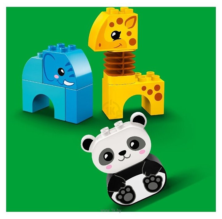 Фотографии LEGO DUPLO 10955 Creative Play Мой первый поезд для зверей