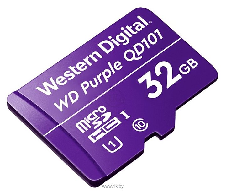 Фотографии WD Purple SC QD101 microSDHC WDD032G1P0C 32GB