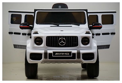 Фотографии RiverToys Mercedes-AMG G63 K999KK (белый)