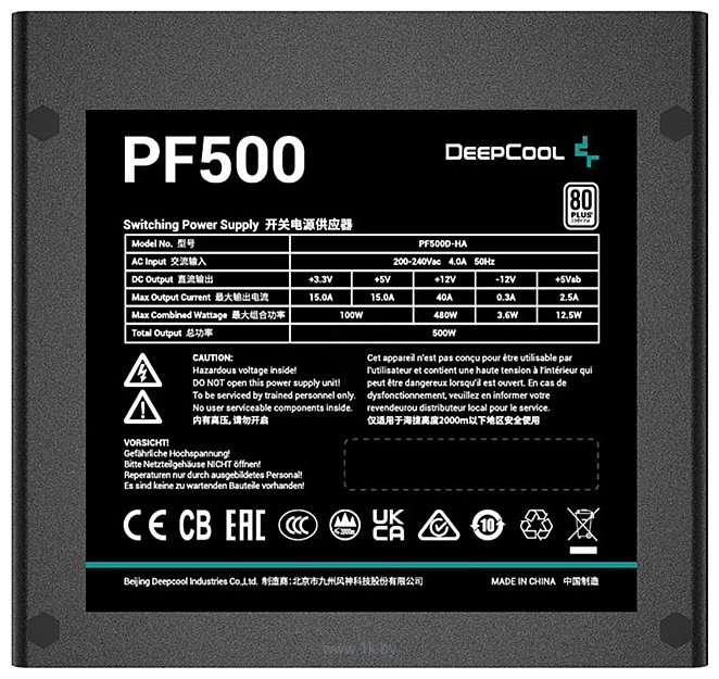 Фотографии DeepCool PF500