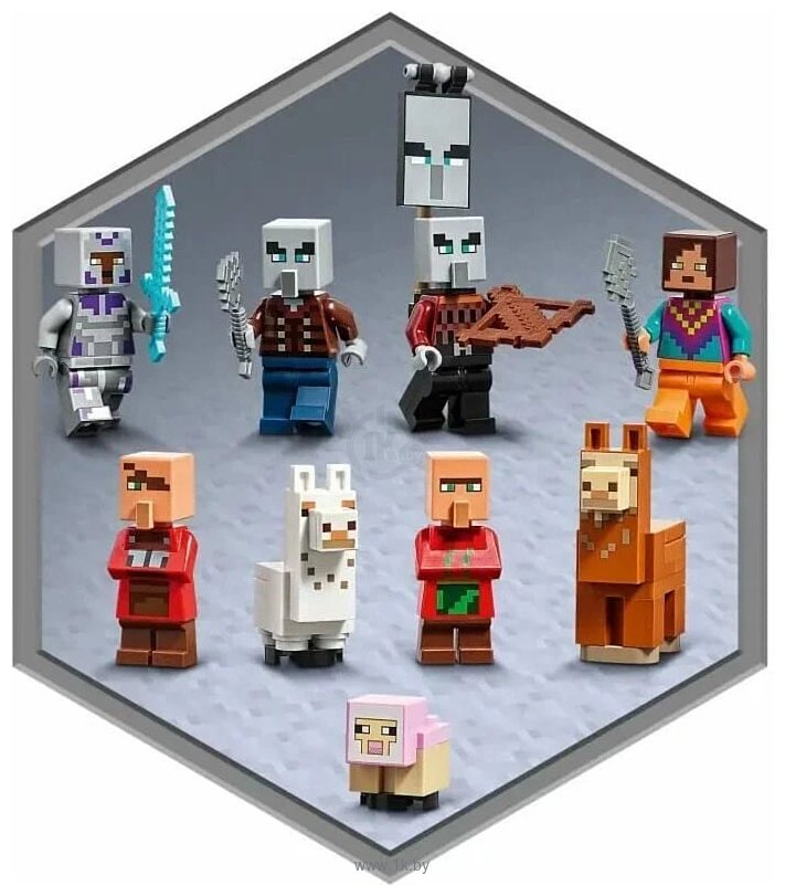 Фотографии LEGO Minecraft 21188 Деревня лам