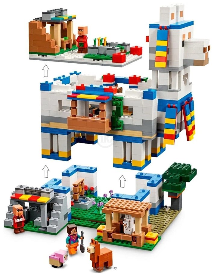 Фотографии LEGO Minecraft 21188 Деревня лам