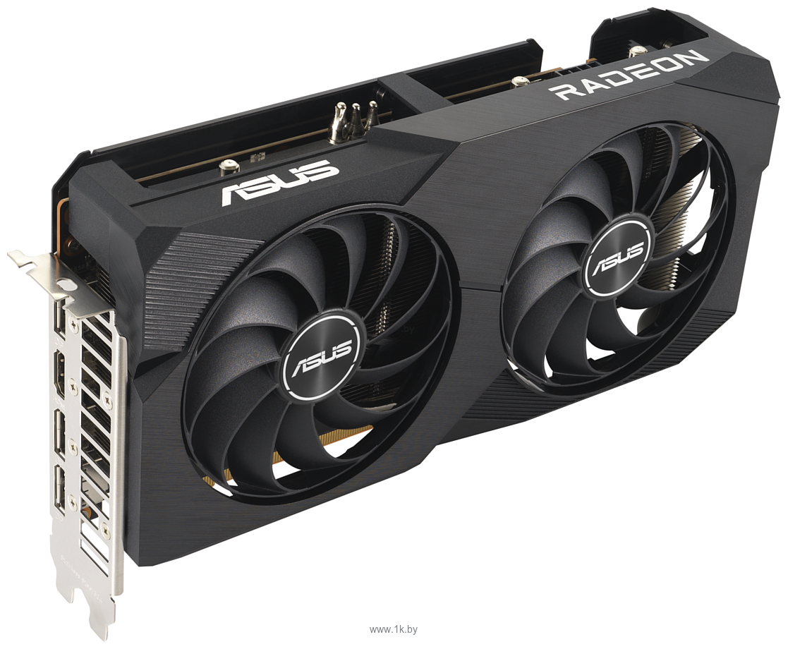 Фотографии ASUS DUAL Radeon RX 7600 OC Edition 8GB GDDR6 (DUAL-RX7600-O8G)