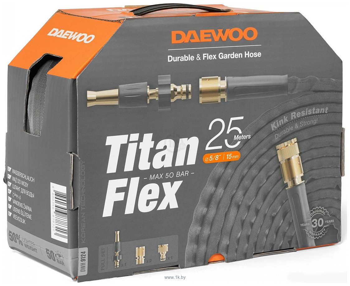 Фотографии Daewoo Power TitanFlex DWH 9124 (5/8", 25 м)