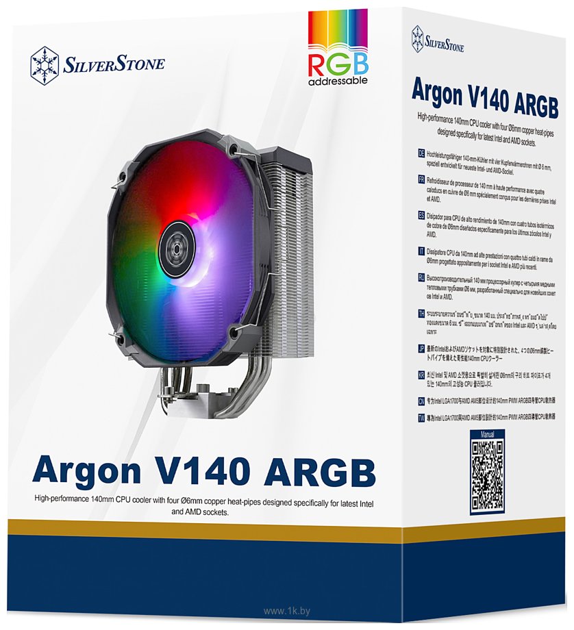 Фотографии SilverStone Argon V140 ARGB SST- ARV140-ARGB