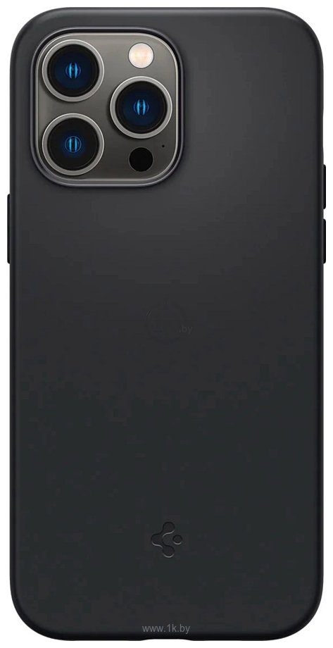 Фотографии Spigen Silicone Fit MagFit iPhone 14 Pro Max ACS04846 (black)