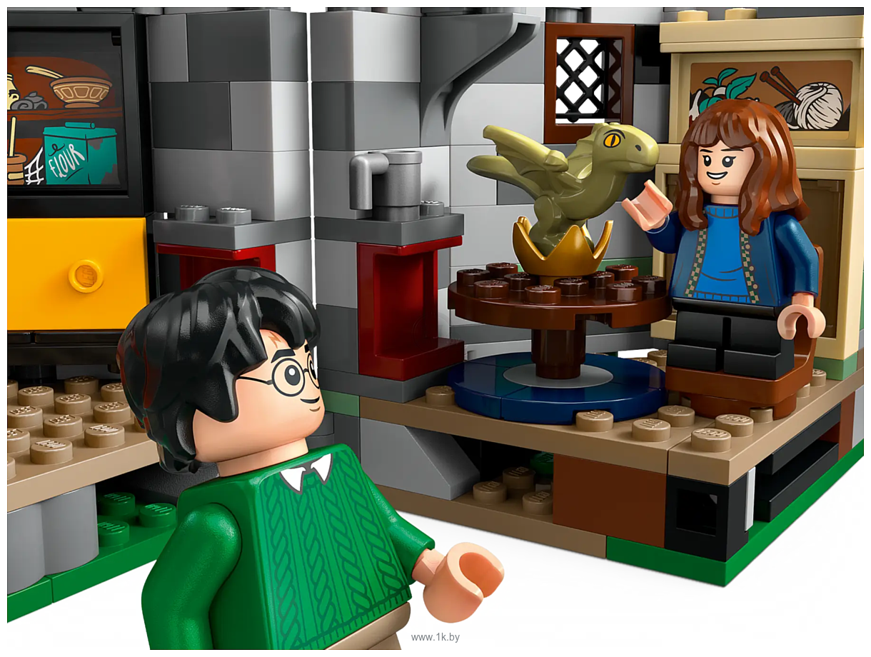 Фотографии LEGO Harry Potter Хижина Хагрида неожиданный визит 76428