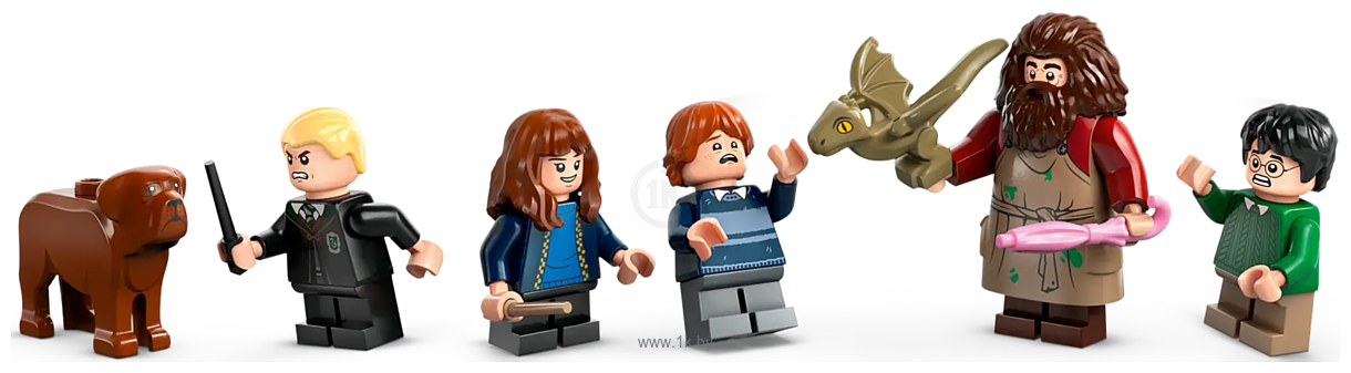 Фотографии LEGO Harry Potter Хижина Хагрида неожиданный визит 76428