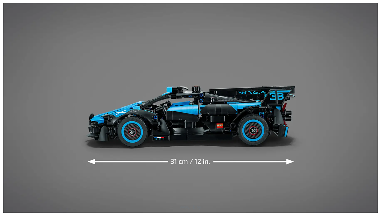 Фотографии LEGO Technic 42162 Спортивный автомобиль Bugatti Bolide Agile Blue