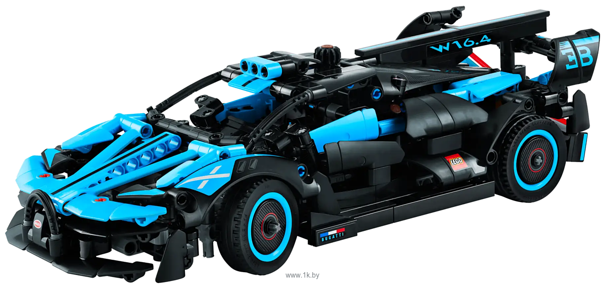 Фотографии LEGO Technic 42162 Спортивный автомобиль Bugatti Bolide Agile Blue