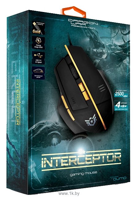 Фотографии Qumo Dragon War Interceptor black USB