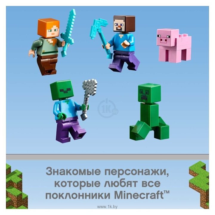 Фотографии LEGO Minecraft 21161 Набор для творчества 3.0