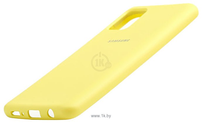 Фотографии EXPERTS Original Tpu для Samsung Galaxy A41 с LOGO (желтый)