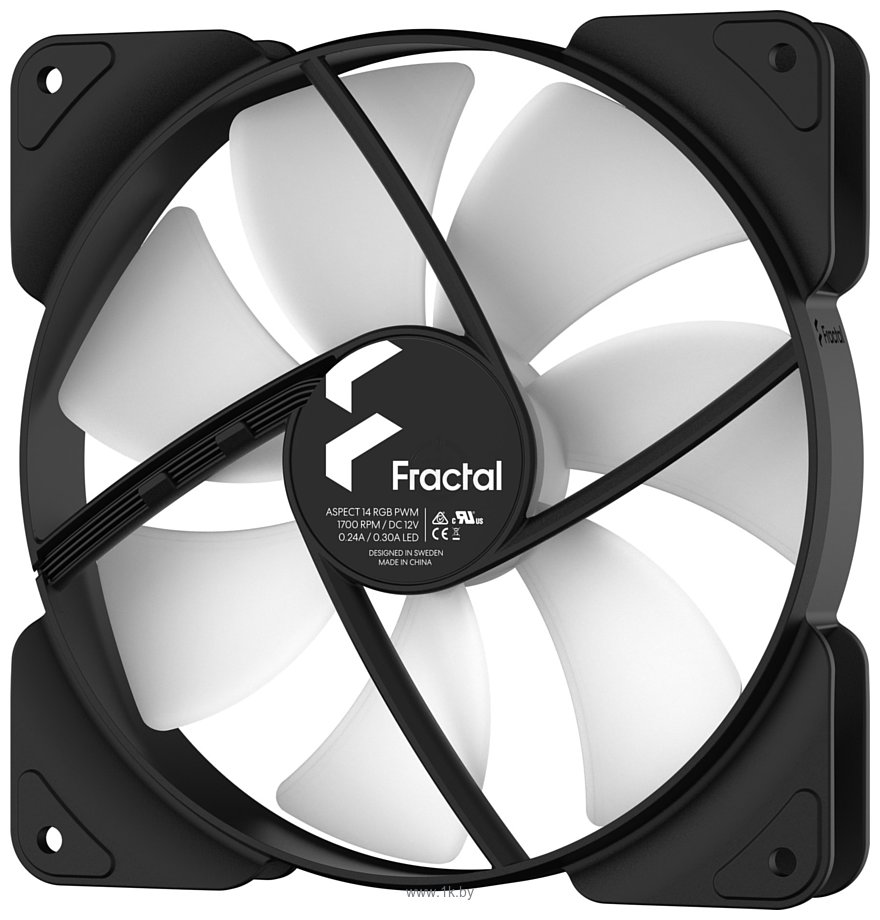 Фотографии Fractal Design Aspect 14 RGB PWM (черный) FD-F-AS1-1405