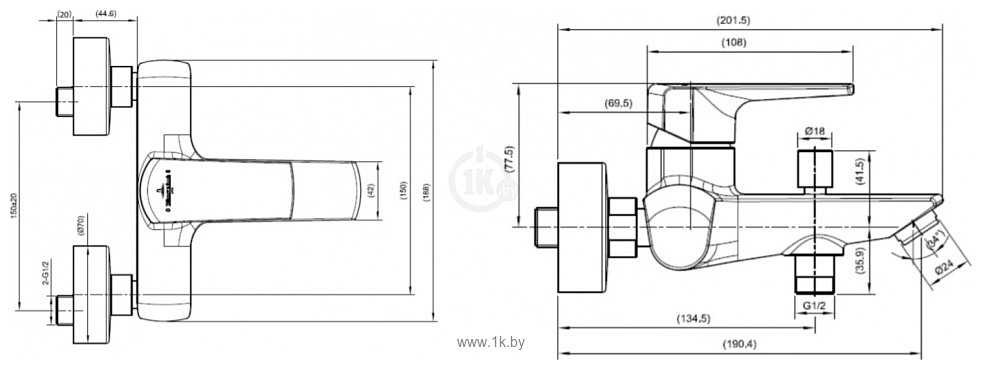 Фотографии Villeroy & Boch Subway 2.0 TVT102003000